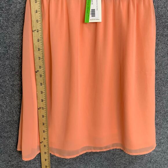 NEW Young Threads Chiffon Bottom/Knit Top Dress Boho Embroidered SZ M - Picture 9 of 12